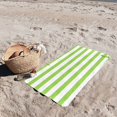 thumbnail image 4 of Super Absorbent Microfiber Bath Towel Striped Design Quick Drying Lightweight For Beach Bathroom Spa Travel Gym Yoga, 4 of 4