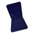 thumbnail image 5 of Velvet Necklace Gift Box Storage Display Case Dark Blue, 5 of 6