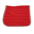 Big Red All Purpose Double Rope Saddle Pad with Hand Strap and Girth