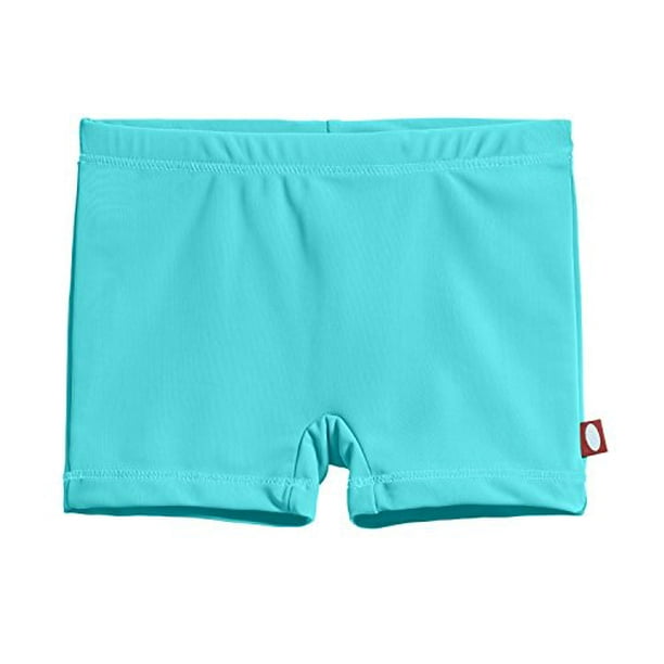 Little Girls' Swimming Suit Bottom Boy Short, Turquoise MS, 2T