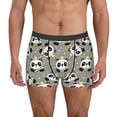 thumbnail image 1 of Fotbe Panda With Crown And Stars Calzoncillos Tipo Boxer con Bolsa de Soporte Total para Hombre, X-Temp Fresco, Transpirable y de Secado Rápido-X-Large, 1 of 5