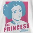 thumbnail image 2 of Girl's Star Wars: Galaxy of Adventures Retro Princess Leia Graphic Tee White X Large, 2 of 4
