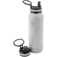 thumbnail image 3 of ThermoFlask Bouteille en Acier Inoxydable 1.2L (40oz) Bec & Paille Combo Lot de 2 Gris Glace & Pin, 3 of 7