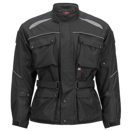 Noru Bosui 3/4 Waterproof Jacket (Large, Black)