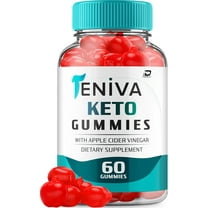 Teniva ACV Gummies Supplement – Teni Va ACV Gummy Apple Cider Vinegar 1000MG, 1 Pack, 60 Gummies