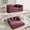 Red, variant on LUXAPA 62.9" Sleeper Sofa Bed, Comfy Modular 2-in-1 Convertible Couch, Corduroy Upholstered Loveseat, Deep Seat Sofa for Small Spaces, Modern Folding Guest Bed, No Assembly with 2 Pillows, Red