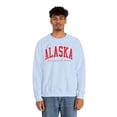 thumbnail image 5 of Alaska Sweatshirt Gifts Crew Neck Shirt Long Sleeve Unisex, 5 of 7