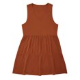 thumbnail image 6 of KingShop Women Spring Summer Tunic Dress V Neck Shift Dress Loose Flowy Swing Sleeveless Casual Dresses, 6 of 6