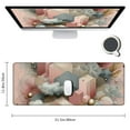 thumbnail image 2 of nygtbtfer Ergonomic Mouse Pad with Wrist Support, Comfort Wrist Rest Pad with Non-Slip PU Base for Gaming, Home, Office & Travel, Abstract Mountains, 2 of 6