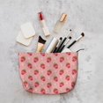 thumbnail image 5 of Picia Strawberries Printed Cosmetic Bags for Women Makeup Bag Large Capacity Purse Travel Toiletry Zipper Storage Pouch Make up Brushes Organizer for Gifts, 5 of 6