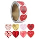 thumbnail image 4 of Rollo de 500 pegatinas de corazón de 2,5 cm, autoadhesivas, para el Día de San Valentín. Estilo B, 4 of 9