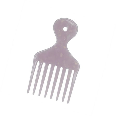 Vocoste Hangable Hair Picks for Curly with Hair Wide Tooth for Hair Styling Hair Care Light Purple