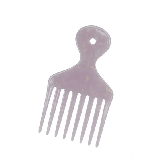 Vocoste Hangable Hair Picks for Curly with Hair Wide Tooth for Hair Styling Hair Care Light Purple