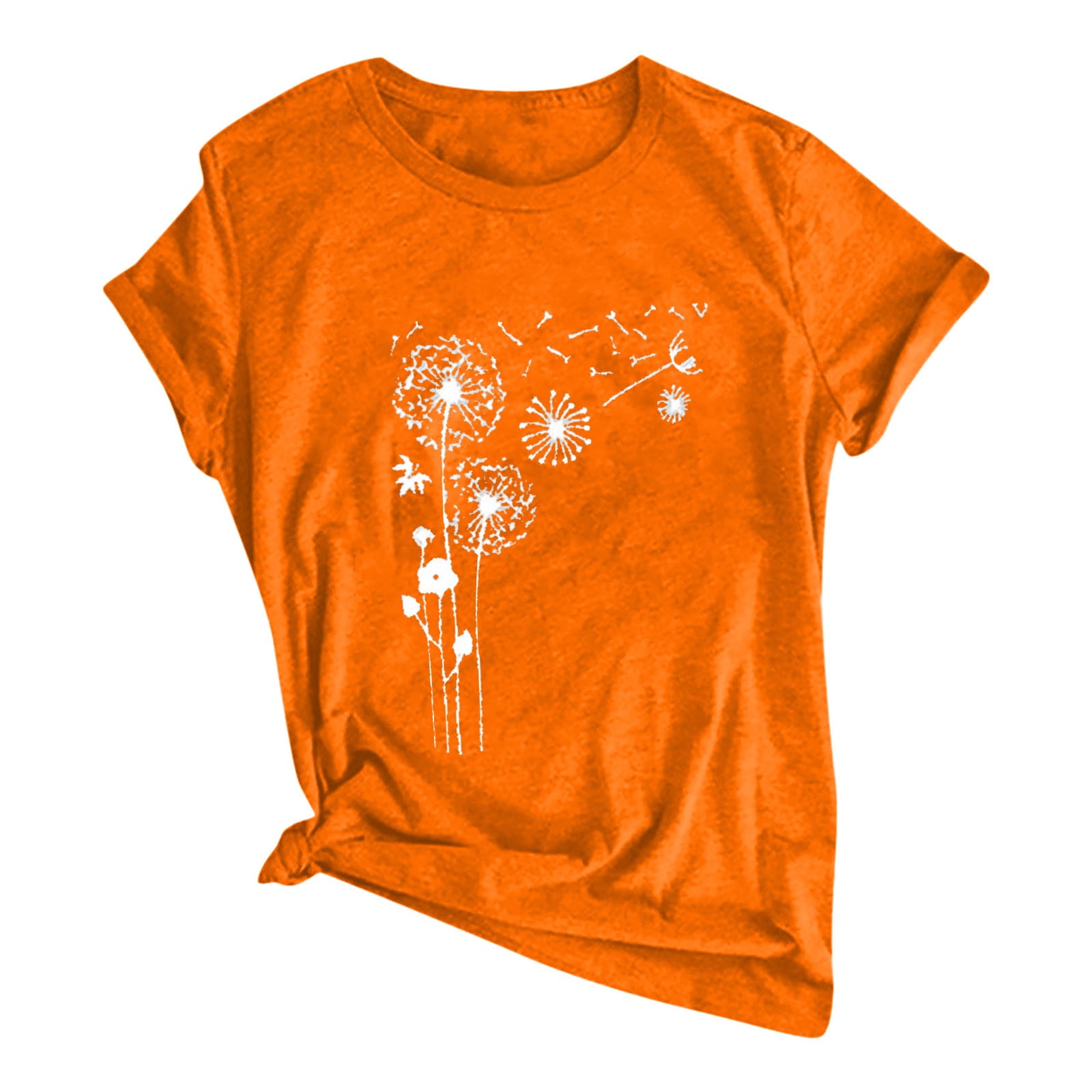 cute orange graphic tees