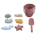 thumbnail image 3 of Accesorios de playa para niños, juguetes de playa de silicona, juego de juguetes de playa de silicona para bebés, juguetes de playa de silicona, claridad notable, 3 of 8