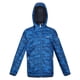 thumbnail image 1 of Regatta - Chaqueta Impermeable Lever Camuflaje para Niños/Niñas (Azul Imperial), 1 of 4