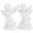 White, variant on Gymnture Resin Angel Figurine Cherubs Garden Statue (2pcs)