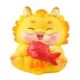 thumbnail image 2 of Figura de resina animal, Figura de fantasía, Resina navideña, Signo del zodiaco auspicioso, Estilo C, 2 of 9