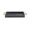 thumbnail image 3 of Home Decorative Indoor Wooden Black Finished Storage Tray, 3 of 5