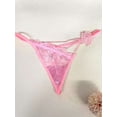 thumbnail image 2 of Tangas con bordado de encaje, bragas transparentes de malla hueca, lencería y ropa interior sexy para mujer, 2 of 5