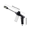 thumbnail image 2 of YiJuHui High Pressure Water Spray Nozzle, 3000 PSI Adjustable Garden Hose Nozzle, Heavy Duty Car Wash Sprayer with 8 Patterns, Ergonomic Grip for Home Cleaning, Lawn Watering and Vehicle Washing, 2 of 5