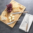 thumbnail image 3 of French Home Connoisseur Laguiole Cheese Knives & Bamboo Cheese Board, 3 of 4