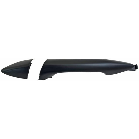 Dorman 92225 Rear Driver Side Exterior Door Handle for Specific Hyundai Models, Primed Black
