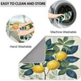thumbnail image 4 of Dish Drying Mats for Kitchen Counter Lemons Print Absorbent Dish Drying Mat 18" x 24" Large Size Dish Drainer Mat Kitchen Accessories, 4 of 6