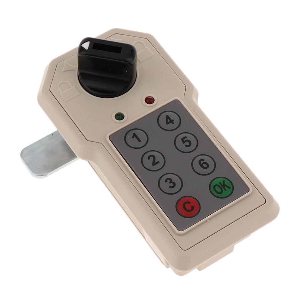 1Set Electronic Intelligent Password Keypad Number Drawer Cabinet Lock for Gym