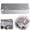 B, variant on Flexible Angle Arc Scriber Square Ruler; 90° arc marking tool for pipe marking square tube; For pipefitters