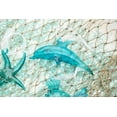 thumbnail image 2 of Glass Blue Sea Star Ornament, 2 of 3