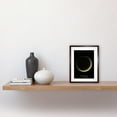 thumbnail image 2 of NASA Our Solar System Titan Saturn's Moon Night Side Artwork Framed Wall Art Print 9X7 Inch, 2 of 5