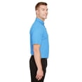 thumbnail image 3 of Men's CrownLux Performance Address MÃ©lange Polo - OCEAN BLUE HTHR - 2XL, 3 of 3