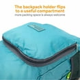 thumbnail image 3 of Foldable Backpack, Black, 3 of 3