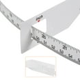 thumbnail image 5 of Uxcell Head Circumference Tape 24"(60cm) Plastic Measuring Rule Measure for Child Head Arm Circumference, White, 5 of 6