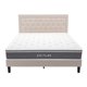 thumbnail image 1 of Set de Colchón Pro y Cama Linen Queen Size Beige, 1 of 10