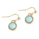 thumbnail image 1 of Accesorio de moda para mujer de 2 colores, pendientes colgantes de aleación con diamantes de imitación, joyería (azul), 1 of 4