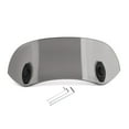 thumbnail image 4 of Motorcycle Adjustable Clip On Windshield Extension Spoiler Wind Deflector Gray, 4 of 5