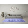 thumbnail image 3 of Ahgly Company Indoor Rectangle Persian Blue Traditional Area Rugs, 3' x 5', 3 of 4