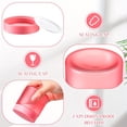 thumbnail image 3 of 24Pcs 4oz Pink Plastic Jars with Lids, Leak Proof Round Containers for Creams Lotions Powders, Travel Size Refillable Sample Jars for Bridesmaid Gifts, 3 of 6