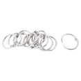 thumbnail image 1 of 12pcs 20mm Inner Dia Book Office Metal Loose Leaf Binder Hinge Snap Ring Keyring, 1 of 5
