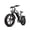 Black Green, variant on OUXI Electric Bike for Adults, Peak 1000W Electric Bicycle, 48V/13Ah Battery, up to 25MPH, 20'' Fat Tire Ebike, 38 Miles Range Mountain Bike for Cycling, 7 Speed E Bike, E-Bike UL2849