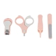 thumbnail image 4 of Baby Nail Kit, Newborn Nail Kit Safe Portable Practical Injury Prevention  For Indoor For Baby Pink, 4 of 8