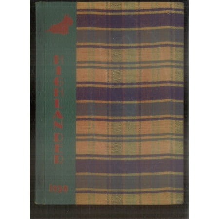 (Custom Reprint) Yearbook: 1939 Highland Park High School - Highlander Yearbook (Topeka, KS)