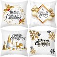 thumbnail image 4 of Funda de cojín navideña para decoración del hogar, adorno navideño, regalos de Navidad, Feliz Año Nuevo, 2023, 2024, 4 of 4