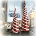 thumbnail image 5 of Regency International 16-20" Candy Stripe Cone Set of 2, Pastel Multi, 5 of 5