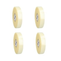MedicalMartByMail Multipurpose Sealing Packaging Tape, Superior Hold, 4 Rolls, 3 Inch x 1000 Yards