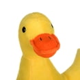 thumbnail image 4 of Juguete de peluche para perros que chirría, bonito pato amarillo relleno, juguete interactivo duradero, juguetes para masticar para perros agresivos, sonido para masticar, 4 of 5