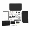 thumbnail image 1 of Full Housing Case Cover Shell Repair Parts Complete Replacement Kit for Nintendo 3DS XL Black, 1 of 4