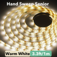 thumbnail image 1 of Set, Motion Sensor Cabinet Strip Lights, DC 5V USB LED Strip Lights For Wardrobe Stair Pantry Under Cabinet Cupboard Bed Locker Kitchen, 1 of 5